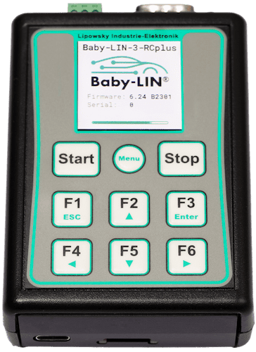 Baby-Lin-3-RCplus: LIN-Bus simulation device with USB interface